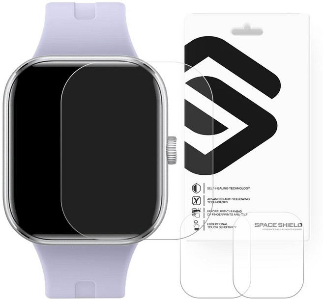 스페이스쉴드 아머 플렉스 TPU 자가복원 풀커버 우레탄 액정보호필름 3p 세트, 투명, 1세트