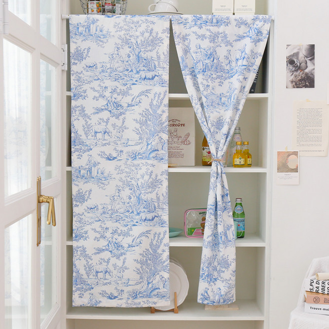 포홈 뜨왈 린넨 가리개 커튼