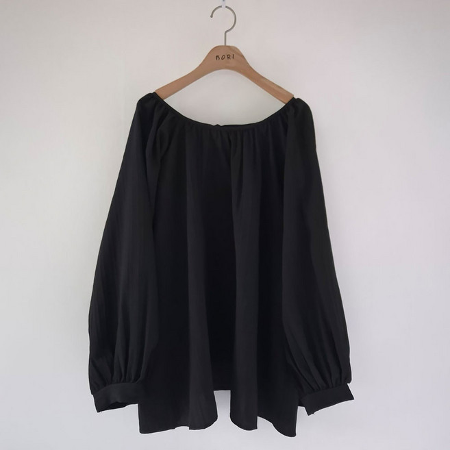 보리맘 러블리 뒷 리본 셔링 블라우스 빅사이즈 임부복