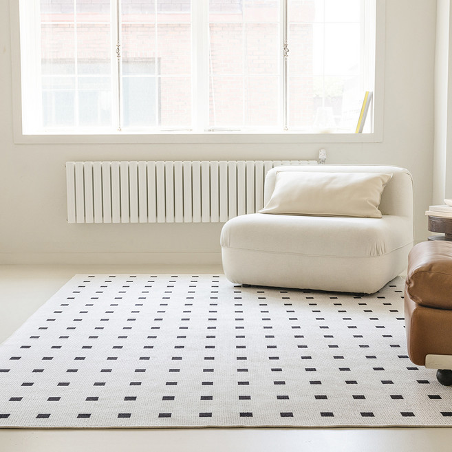 한빛카페트 노르딕 타일패턴 러그