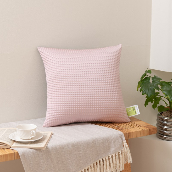 루미에도르 와플 쿨 냉감 쿠션커버 2p