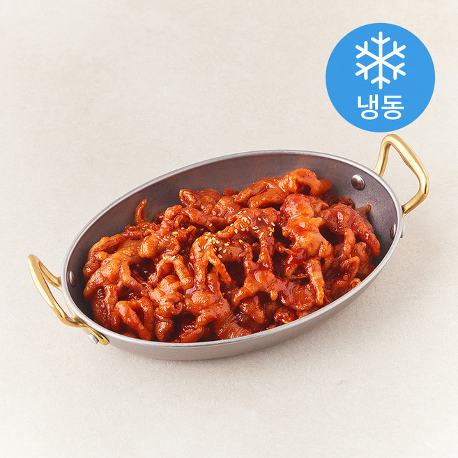 벌쿡 양념무뼈닭발 (냉동), 250g, 1개