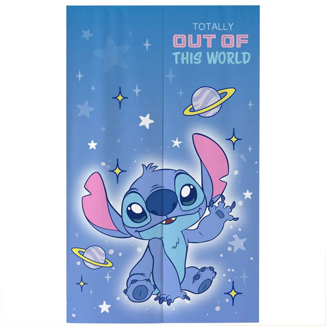 Disney 迪士尼 史迪奇長門簾, 星球史迪奇 藍色