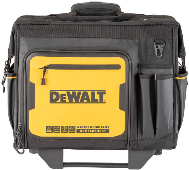 DEWALT 得偉 軟殼系列 18吋帶滾輪及把手27袋工具袋 DWST560107, 1個