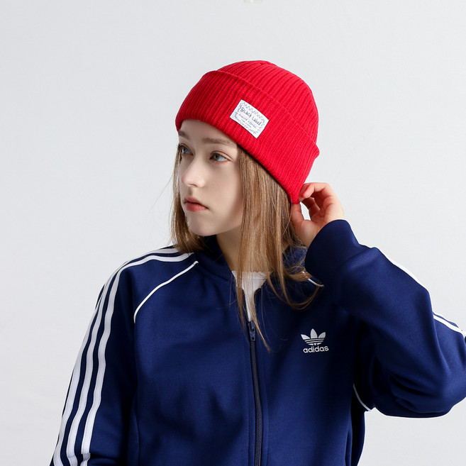 아이엠캡 Blacklabel 골지 비니