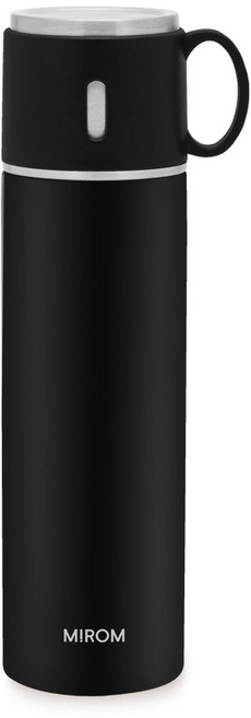 미롬 돌체 보온보냉병, 480ml, 블랙