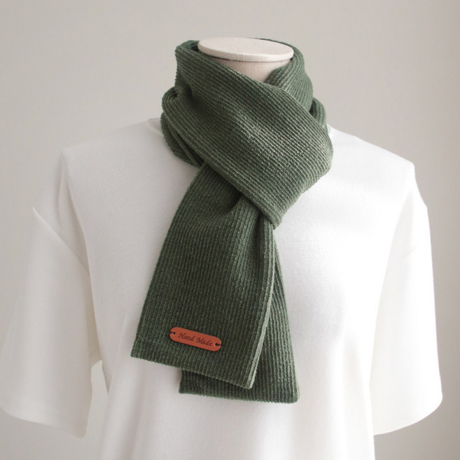 바비수 칸타 모던 라벨 머플러