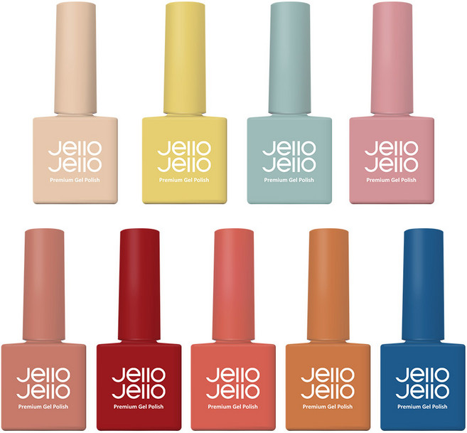 젤로젤로 무드 인 보헤미안 젤네일 9종 세트, 혼합색상, 1개, 10ml