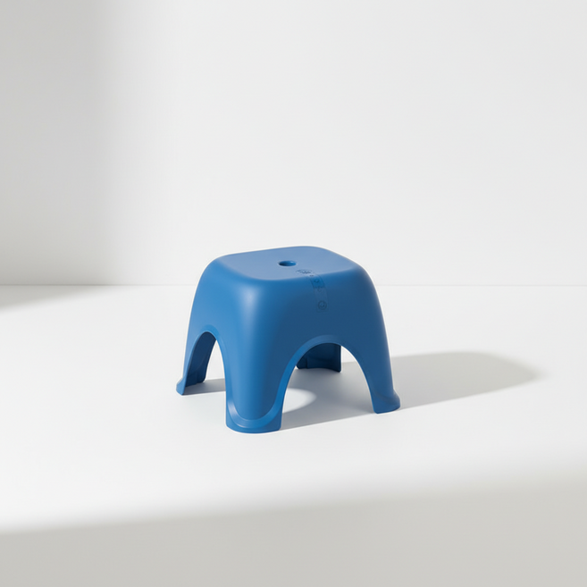 조인메이드 비비드 욕실 스툴, 블루