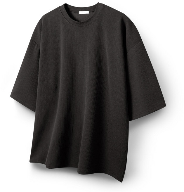 해리슨 남성용 오버핏 골지 라운드 7부 티셔츠 HA-1099 WOD1025