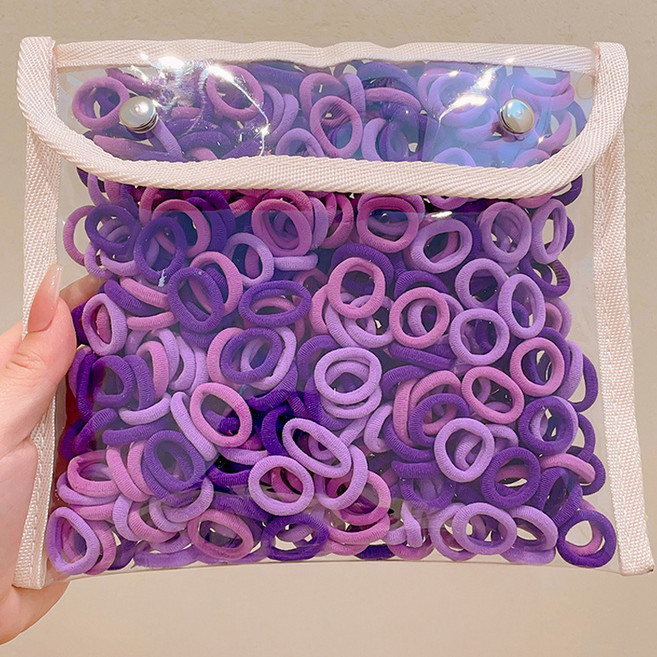 미니 소프트 도넛링 머리끈 200p