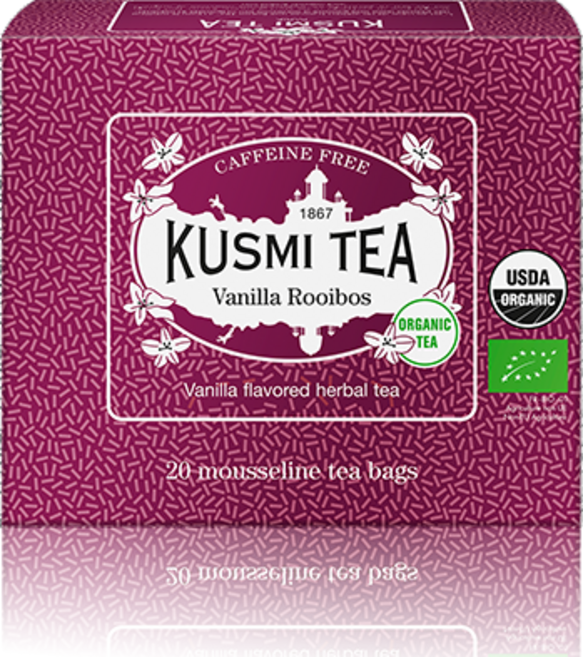 쿠스미티 바닐라 루이보스 모슬린 티백 20p, 2g, 20개입, 1개