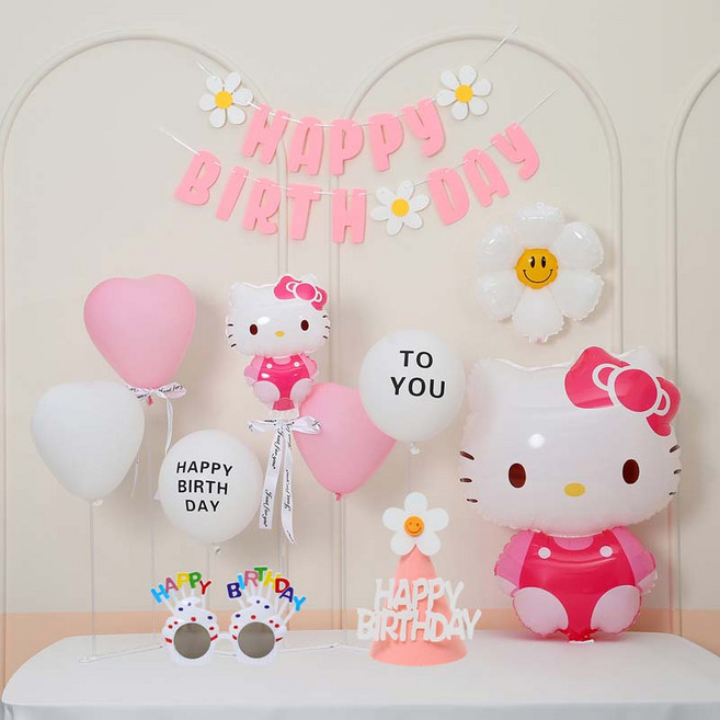 피앤비유니티 프리핏 데이지 스탠드세트, 17 헬로우키티, 1세트