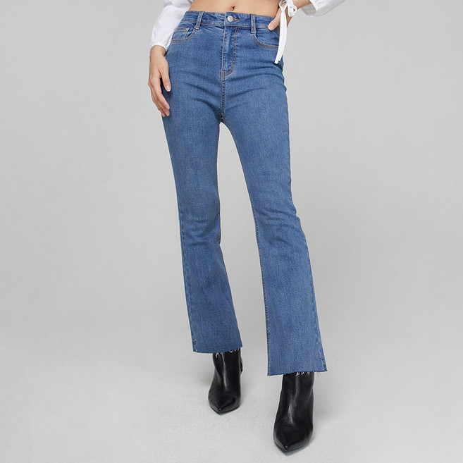 미쏘 여성용 핏업데님 슬림 부츠컷 165cm