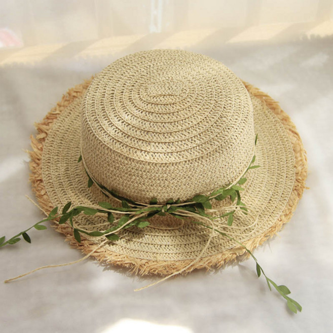 선빛 레이나 밀짚 모자