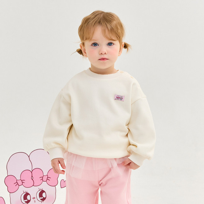 Esther Bunny Little 可愛亮點貂絨刷毛T恤