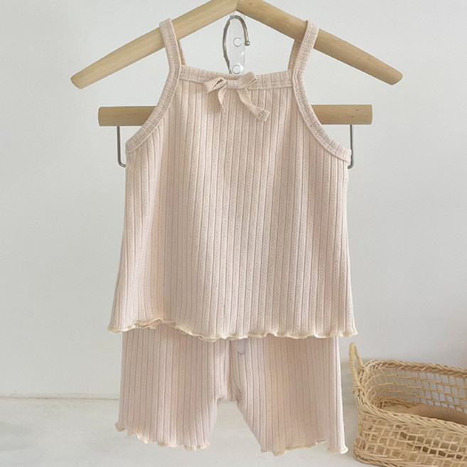 조이멀티 엠케이 유아용 끈나시 상하 세트