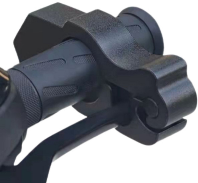 에이빅 오토바이 핸들 자물쇠 브레이크 핸들락 블랙, 1개