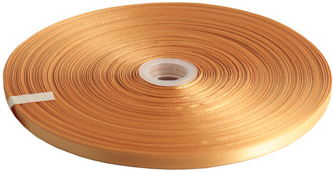 아이엔피 공단 리본끈 6mm 06A2, 077 황갈색, 90m