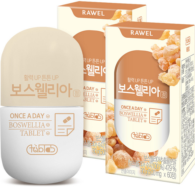 로엘 보스웰리아정 30g, 60정, 2개