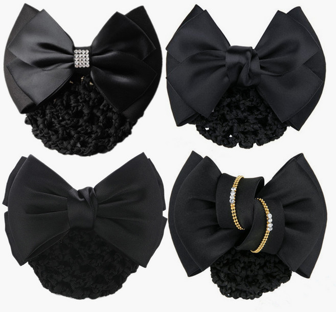 ROJI 승무원 기본 헤어 머리망 4종 세트