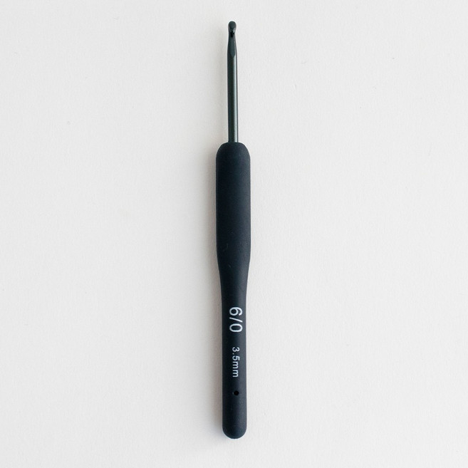 yarna 고무그립 모사용 코바늘 6/0호 3.5mm, 블루, 1개