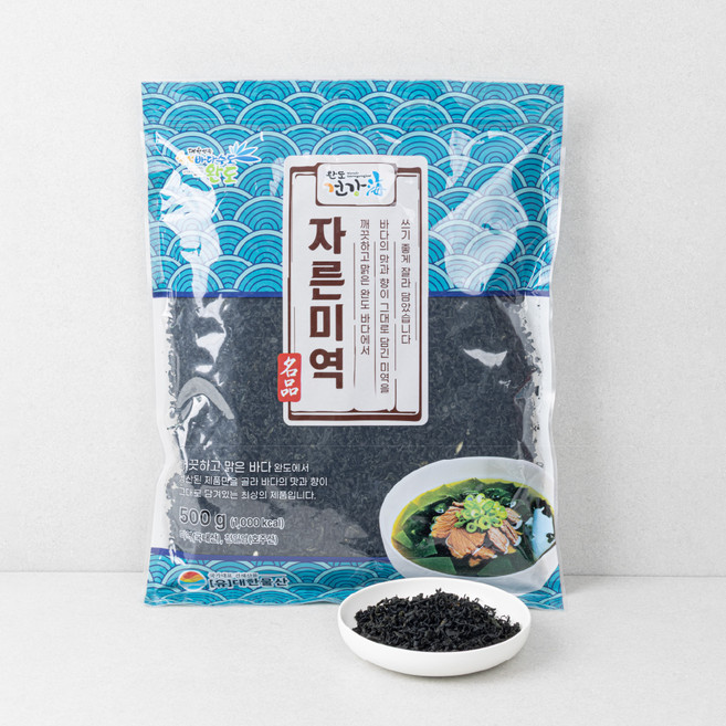 莞島健康海 切片海帶, 500g, 1個