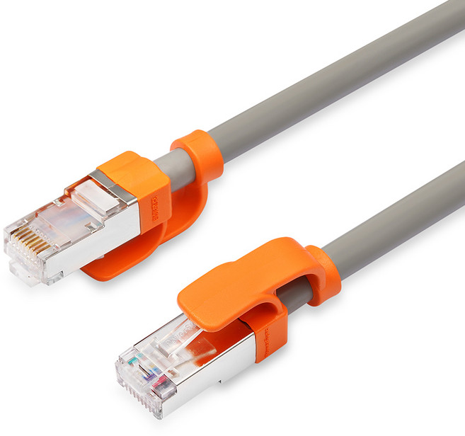 PowerSync 群加 CAT.7抗搖擺超高速網路/圓線 CLN7VAR8050A, 1個, 工程灰, 5m