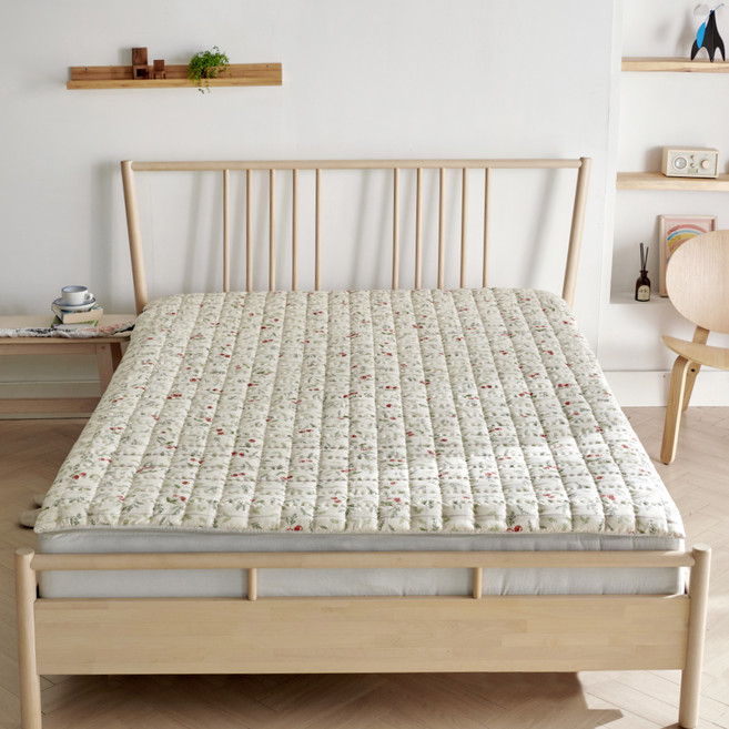 라몬떼 체리봉봉 전기 온수매트 커버, 베이지