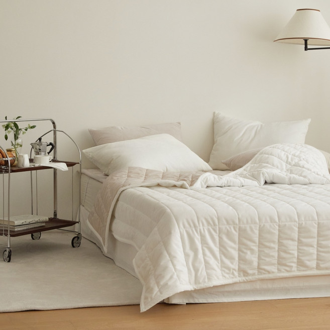 마틸라 라이트 윈터호텔 양면 극세사 차렵이불