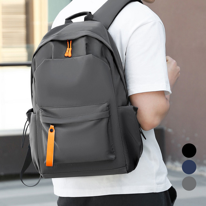 엘쏘 캐주얼 심플 학생 직장인 생활방수 백팩