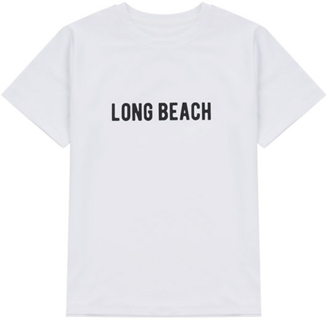 아동용 주니어 항균 래쉬가드 반팔티셔츠 루즈핏 비치웨어 LE21-12