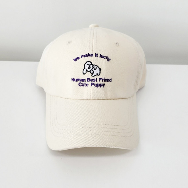 한스모자 비숑모자 볼캡