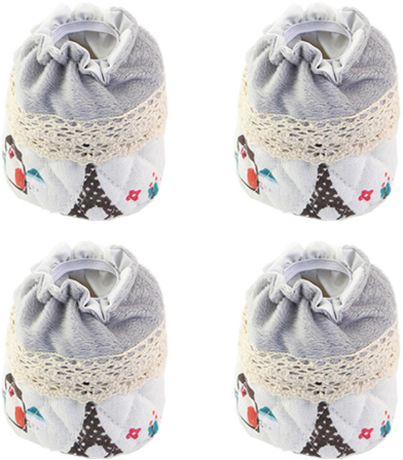 더플로우컴퍼니 두꺼운 테이블 다리 및 의자 층간 소음 방지용 가구 발커버, 18번, 4개