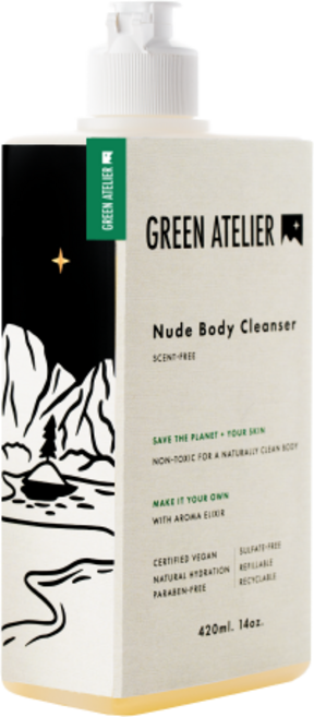 그린아뜰리에 누드 바디클렌저, 420ml, 1개