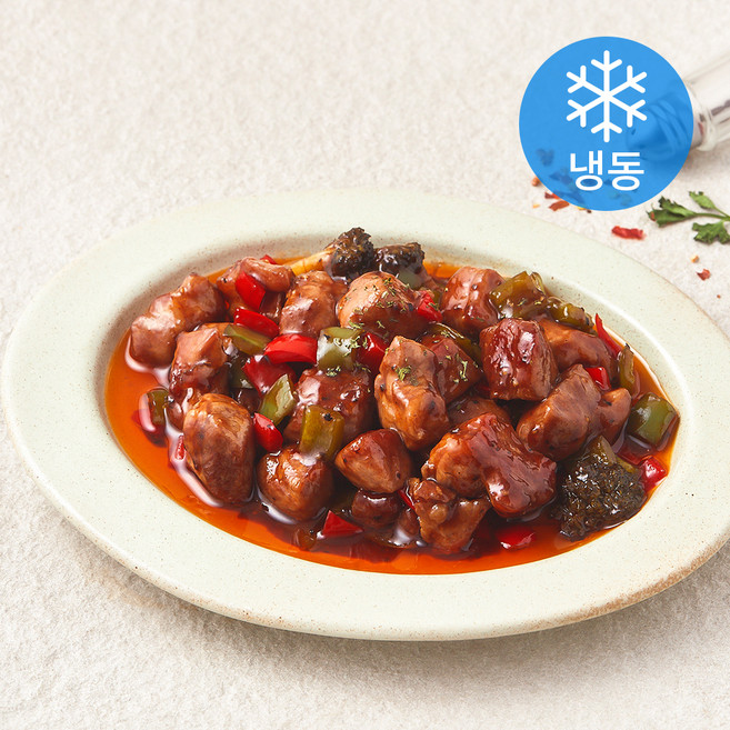 쿡솜씨 BBQ폭찹 스테이크 밀키트 (냉동), 320g, 1개