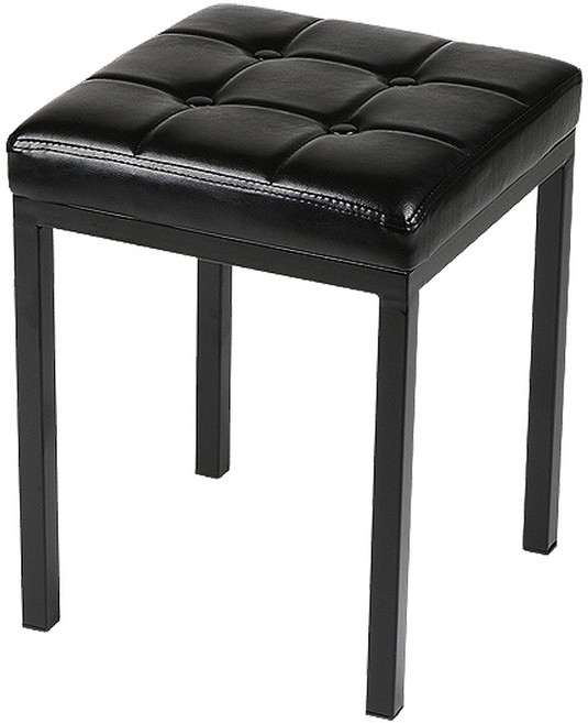 도리퍼니처 솔리드 스툴, 블랙, 1개