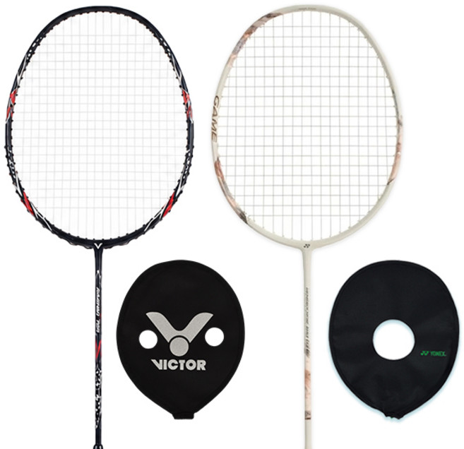 Yonex Nanoflare 700 Game LBE + Victor Auraspeed 7000 羽球拍 BG80 套組, 1套, 單一商品