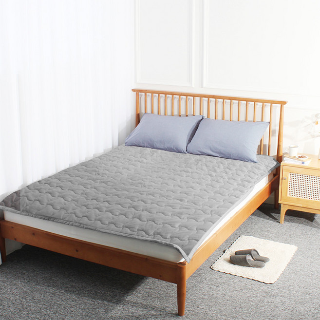 상상그램 귀뚜라미 전용 온수 전기 카본 매트 면 패드 커버, 그레이