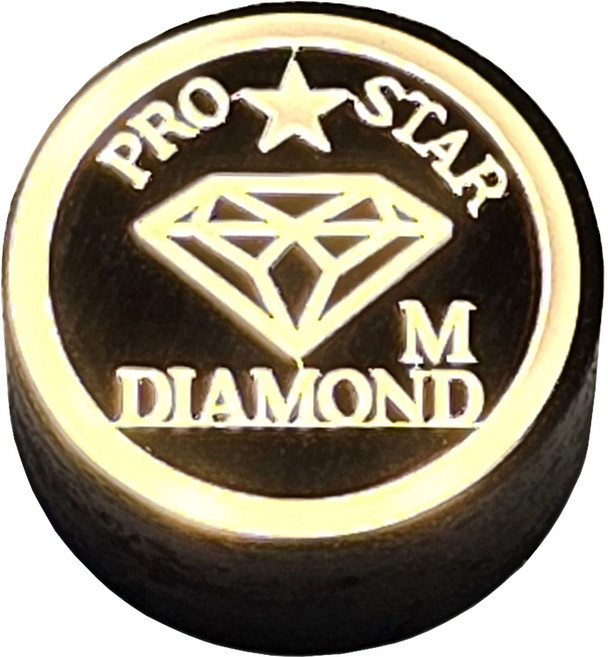 KING DIAMOND 撞球皮頭, 黑色, 1個