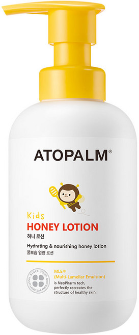 아토팜 키즈 허니 로션, 300ml, 1개