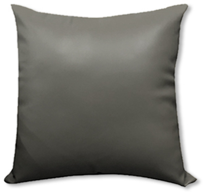 마벨러스홈데코 가죽 사각 쇼파쿠션, 그레이