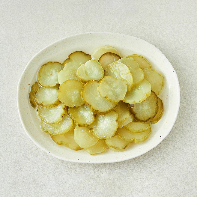 으뜸 슬라이스 오이지, 500g, 1개