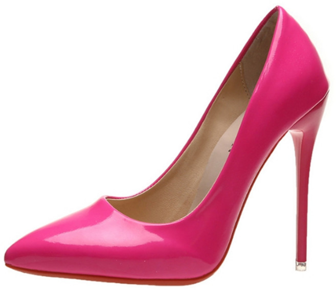 빈슈 비비드 컬러 하이힐