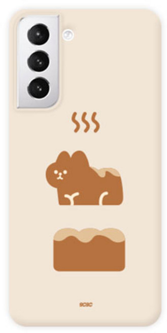 코쿼드 9C9C 빵인고양 슬림 휴대폰 케이스