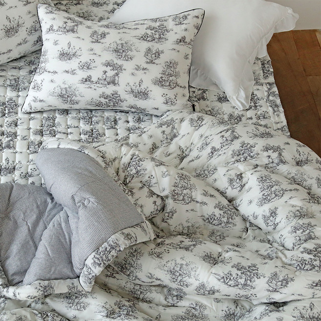 누블 클로이 명화 모달 간절기 차렵이불