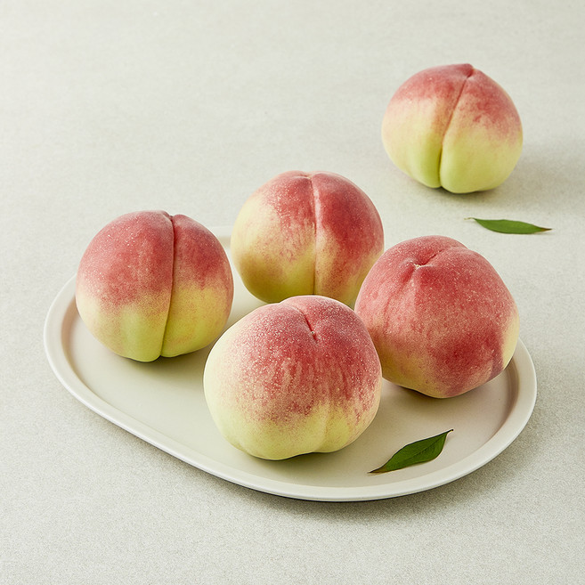 당도선별 부드러운 백도복숭아 4~6입, 1개, 1.25kg