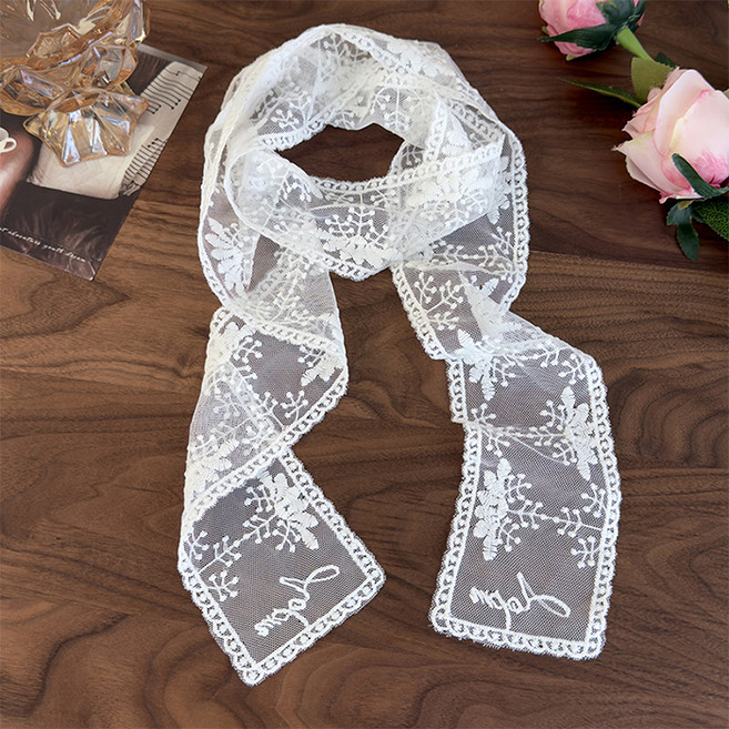 여리여리 레이스 러블리 넥 헤어 스카프 BRP699