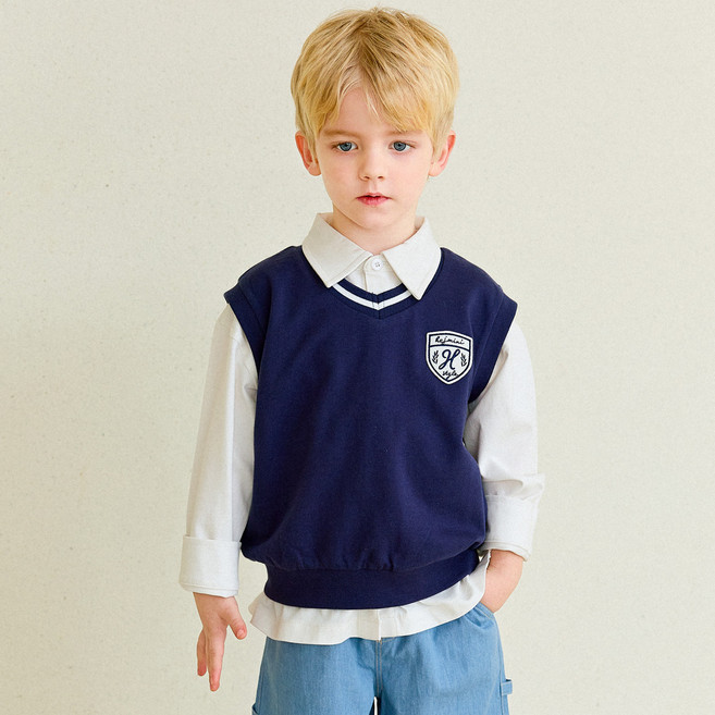 hejmini 兒童英格蘭皇家學院風背心