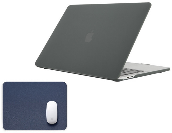 맥북 터치 논터치 케이스 + 마우스패드 D01 타입17 NEW 13.3 Air, 1세트